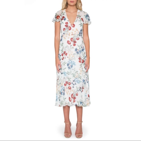 ✨ Beautiful Willow & Clay Floral Dress - Picture 5 of 13